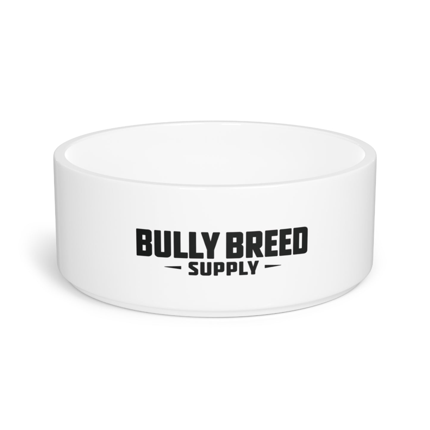 Custom Bully Breed Supply Pet Bowl - Durable Dog Dish for Large Breeds