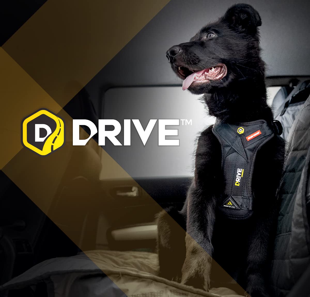 EzyDog Drive Crash-Tested Car Harness – Certified Safety for Large Dogs