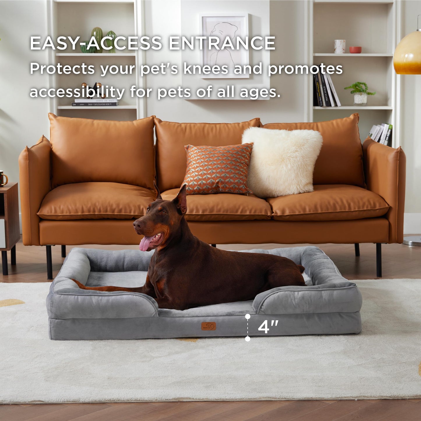 Bedsure XXL Orthopedic Dog Bed – Giant Support for Giant Breeds