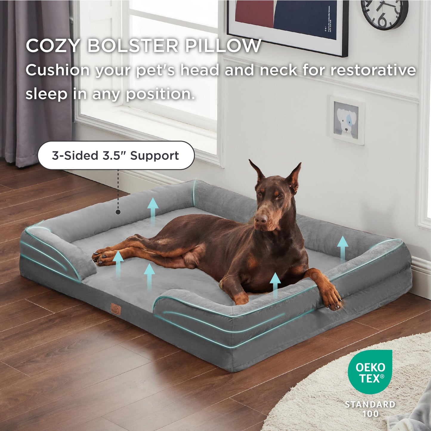 Bedsure XXL Orthopedic Dog Bed – Giant Support for Giant Breeds